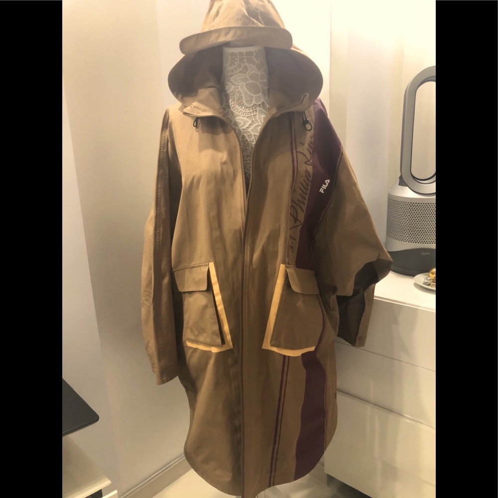 Hooded Trench:3.1 Phillip Lim & Fila collaboration